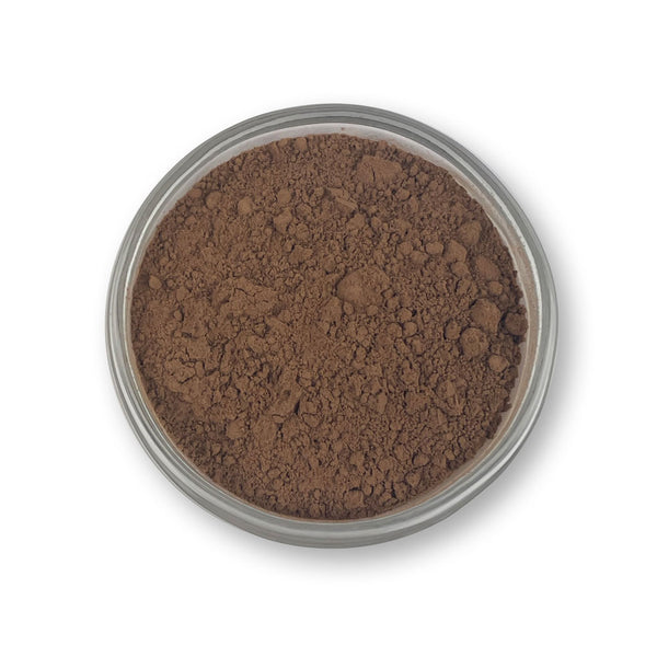 Cocoa Powder available in 1 oz, 1 lb, 7 lbs and 35 lbs 